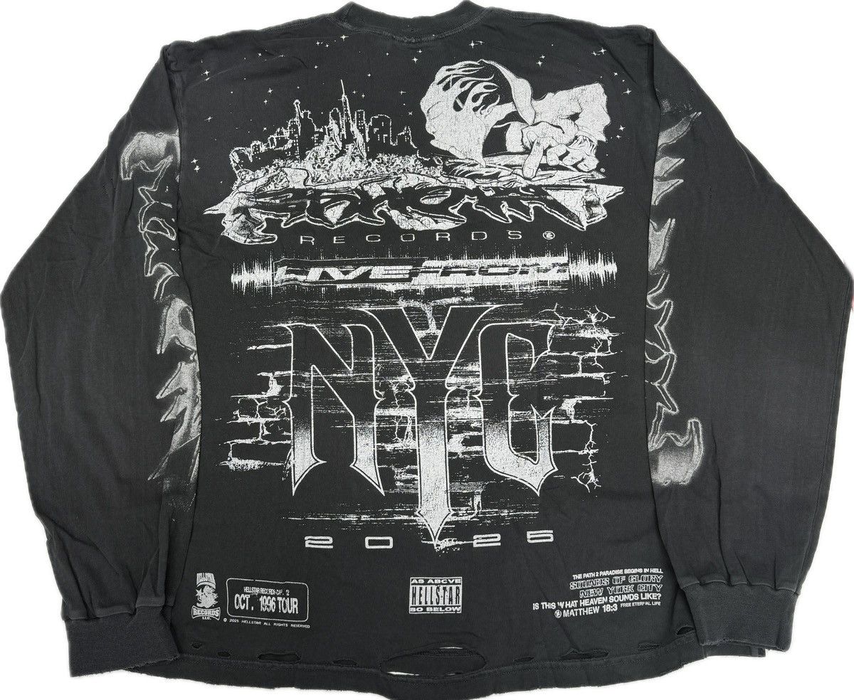 HELLSTAR Hellstar Liberty Long Sleeve T-shirt Size US XL / EU 56 / 4 - 4 Thumbnail