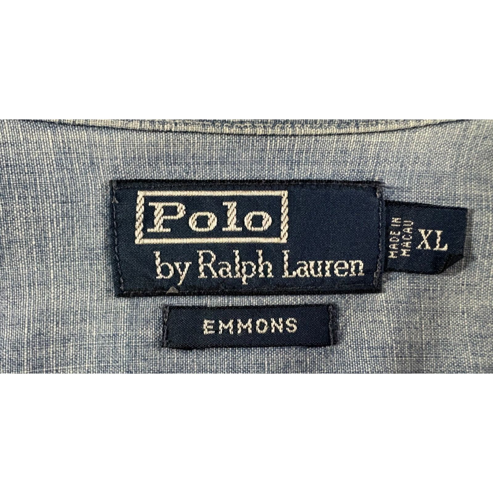 Polo Ralph Lauren Polo Ralph Lauren Emmons denim Shirt size XL color Chambray Size US XL / EU 56 / 4 - 2 Thumbnail
