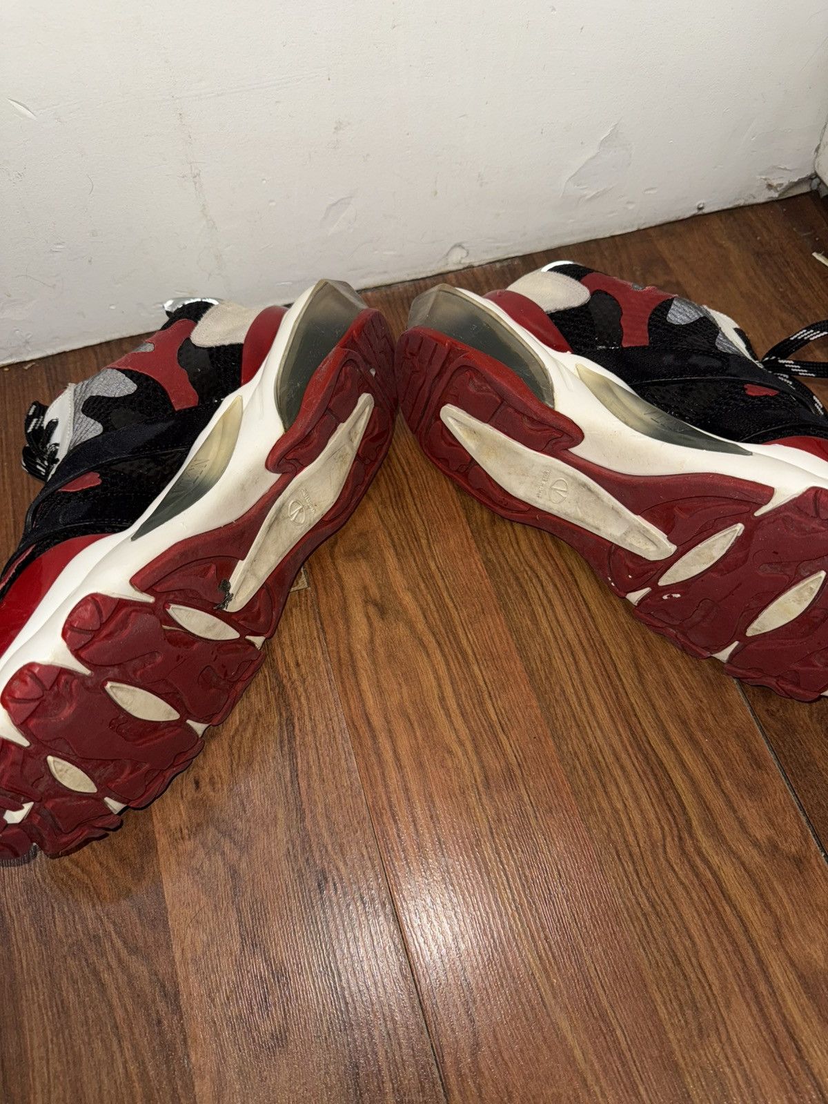 Valentino Valentino Camouflage Bounce Sneakers Size US 12 / EU 45 - 7 Thumbnail