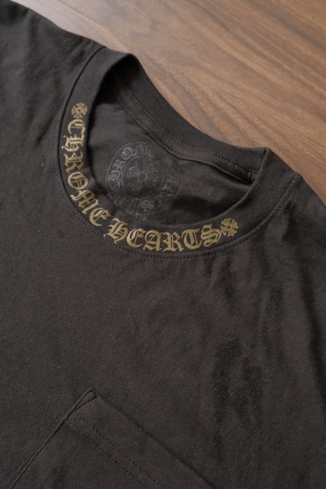 Chrome Hearts Chrome Hearts Neck Logo Tee Size L Size US L / EU 52-54 / 3 - 4 Thumbnail