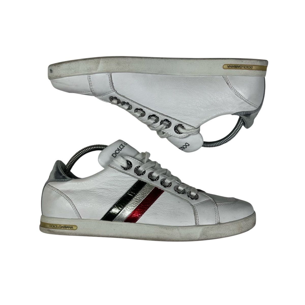 Dolce & Gabbana × Vintage Dolce & Gabbana Vintage Streetwear Low Sneakers Siz. 7.5 Size US 7.5 / EU 40-41 - 1 Thumbnail