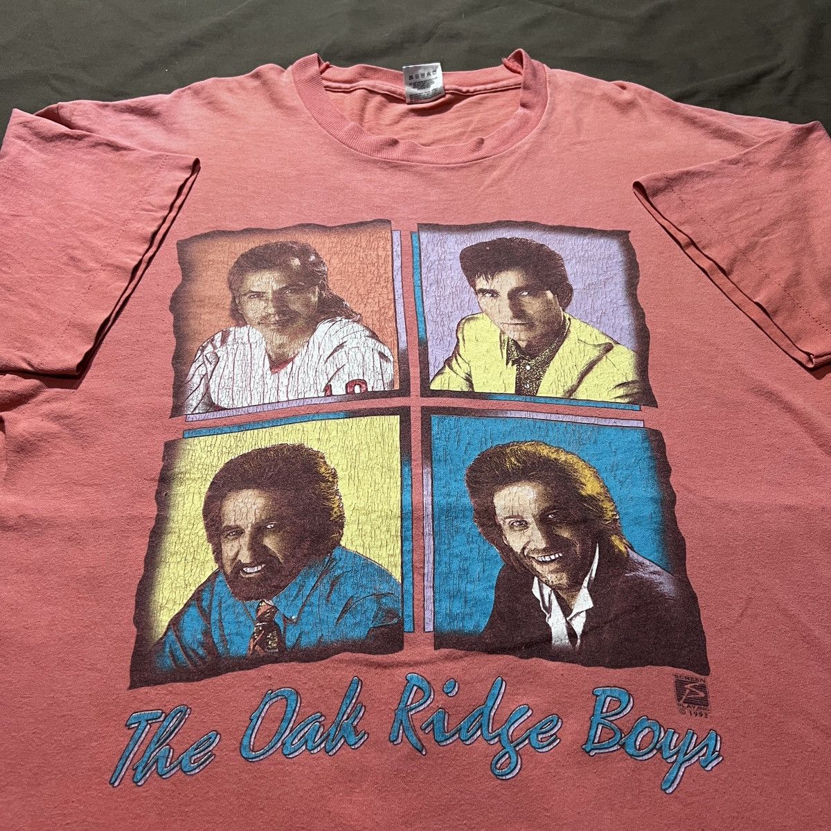 Band Tees Vintage 90s The Oak Ridge Boys Tee Country Southern gospel Size US XL / EU 56 / 4 - 1 Thumbnail