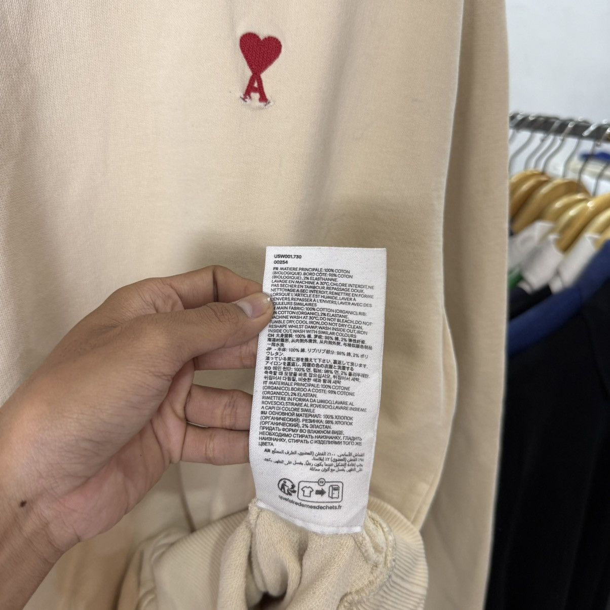 AMI AMI alexandre mattiusi heart logo sweatshirt Size US M / EU 48-50 / 2 - 10 Thumbnail