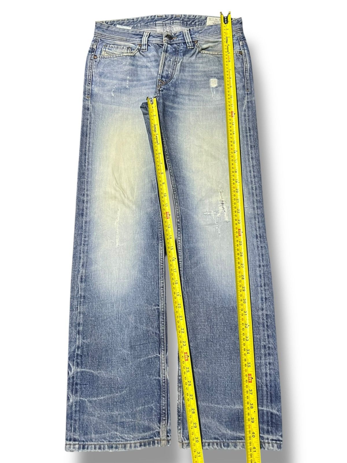 Diesel Vintage Diesel Viker Italy - Faded Wash, Distressed Denim Size US 32 / EU 48 - 15 Thumbnail