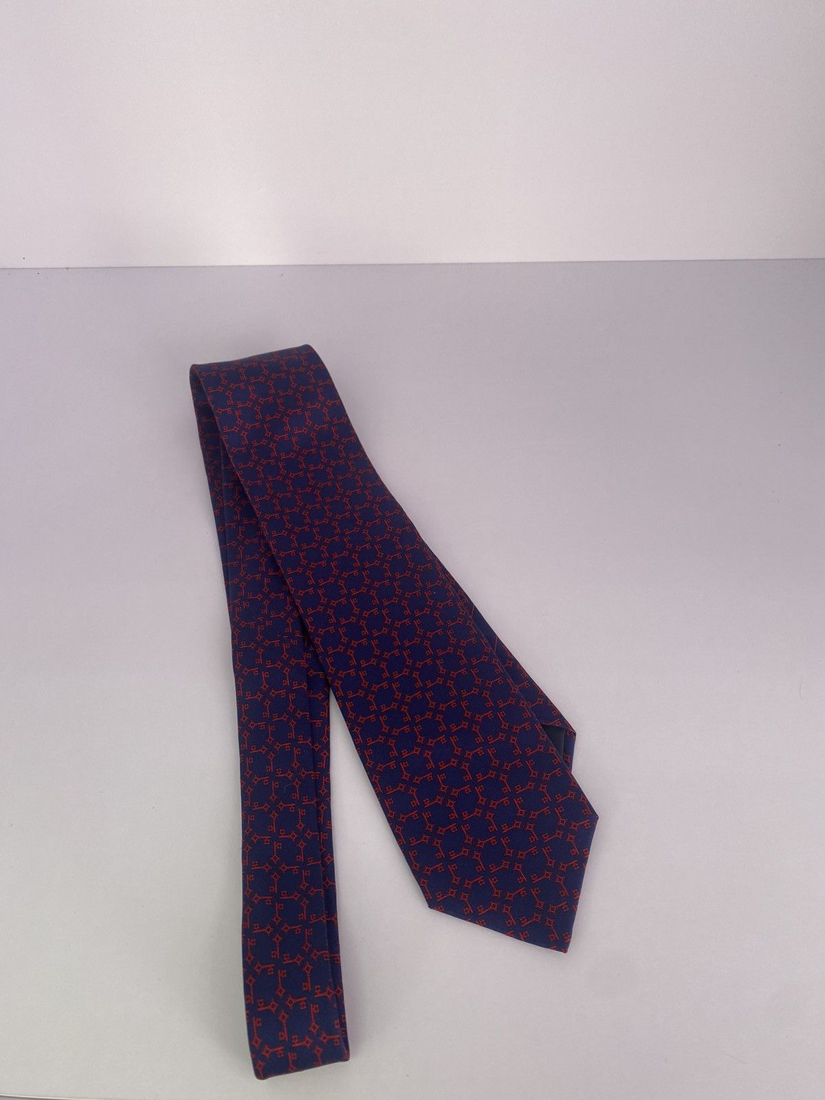 Lanvin × Vintage Vintage Lanvin Silk Tie Size ONE SIZE - 4 Thumbnail