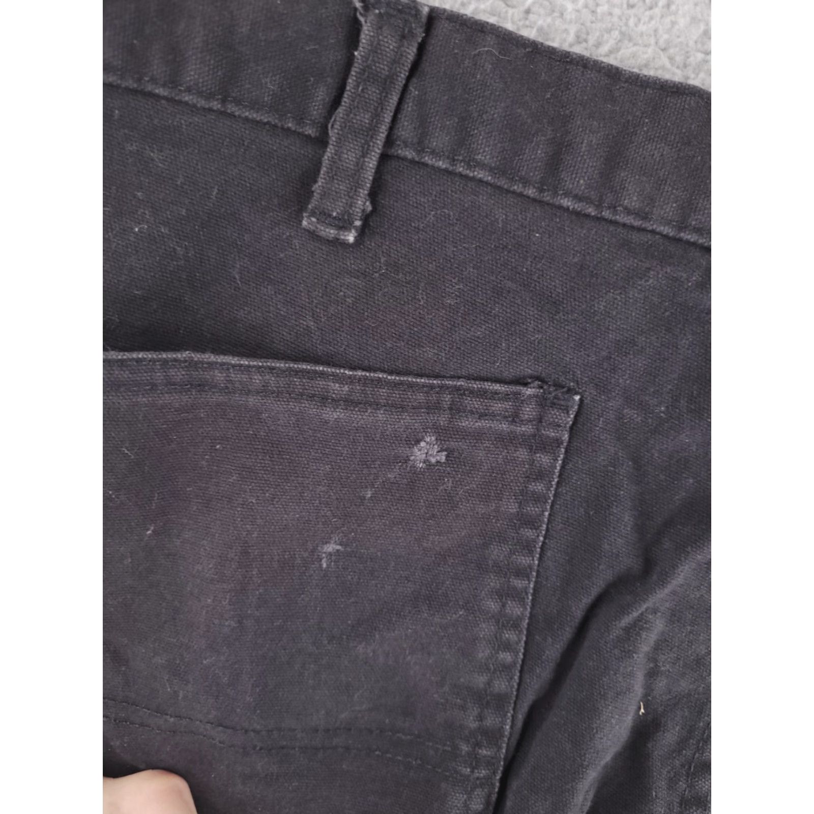 Dickies Dickies Jeans Mens 38x29 Black Denim Relaxed Straight Fit Work Workwear Jeans Mens 38 Black Denim Vintage No? Size US 38 / EU 54 - 6 Thumbnail