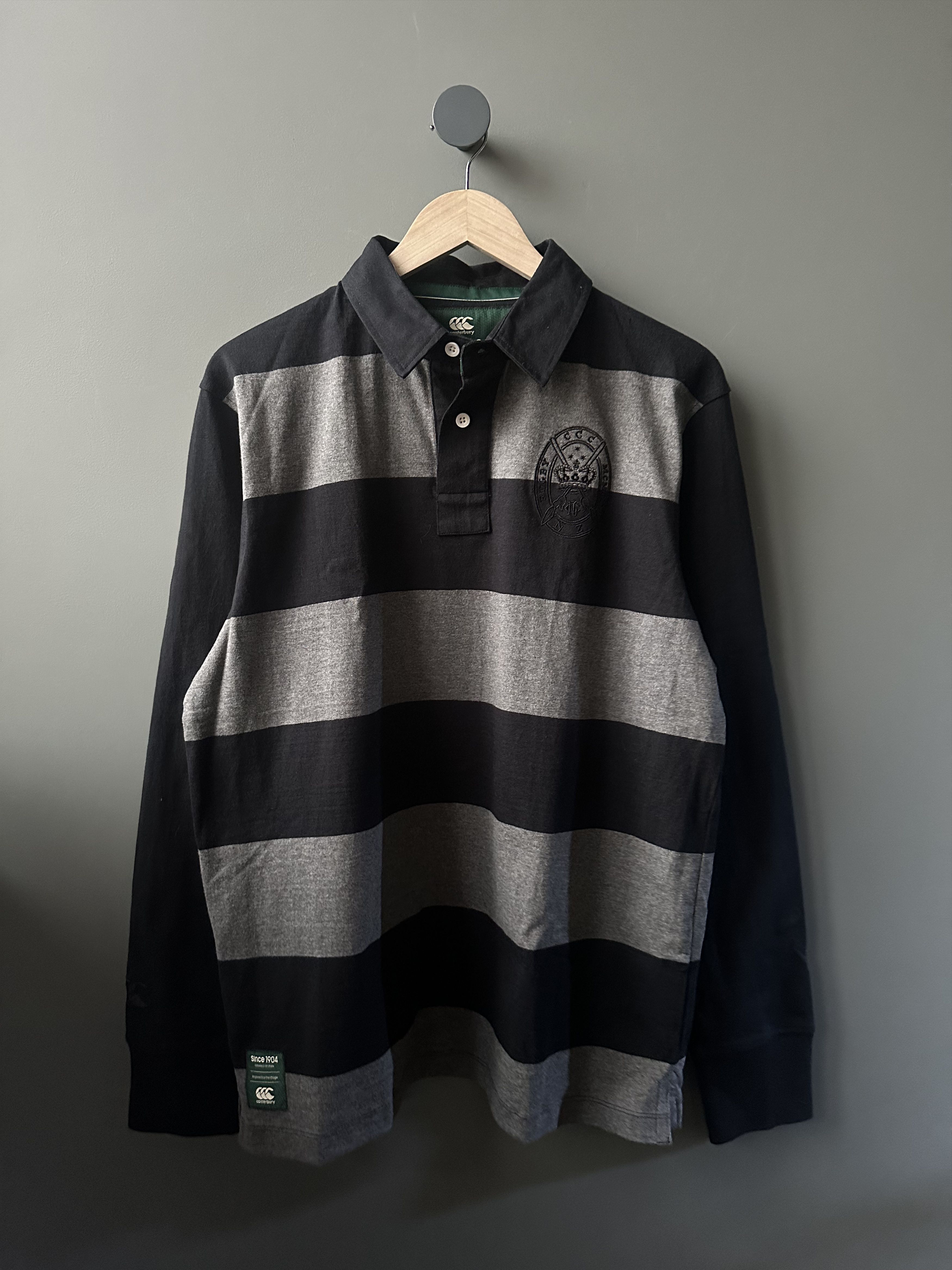 Canterbury of New Zealand Canterbury Rugby Stripped Long Polo Size L Size US L / EU 52-54 / 3 - 1 Thumbnail