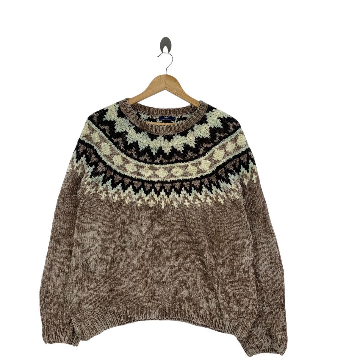 URBAN RESEARCH DOORS Vintage URBAN RESEARCH ITEMS Collection Knitwear Sweater Size L / US 10 / IT 46 - 3 Thumbnail