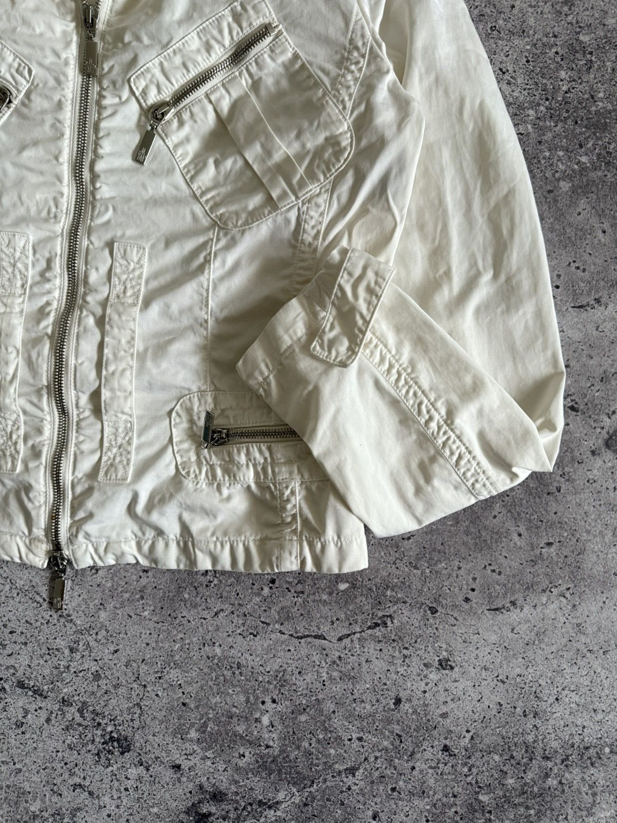 Moncler Vintage Moncler Utility Moto Style Jacket | 1 | Avant-Garde Size S / US 4 / IT 40 - 3 Thumbnail
