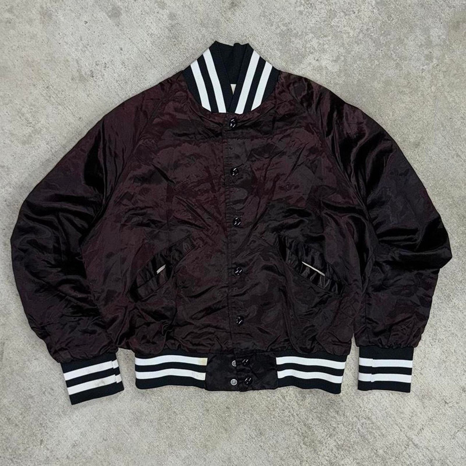 Vintage Vintage nbc 1980's embroidered satin bomber jacket Size US M / EU 48-50 / 2 - 3 Thumbnail