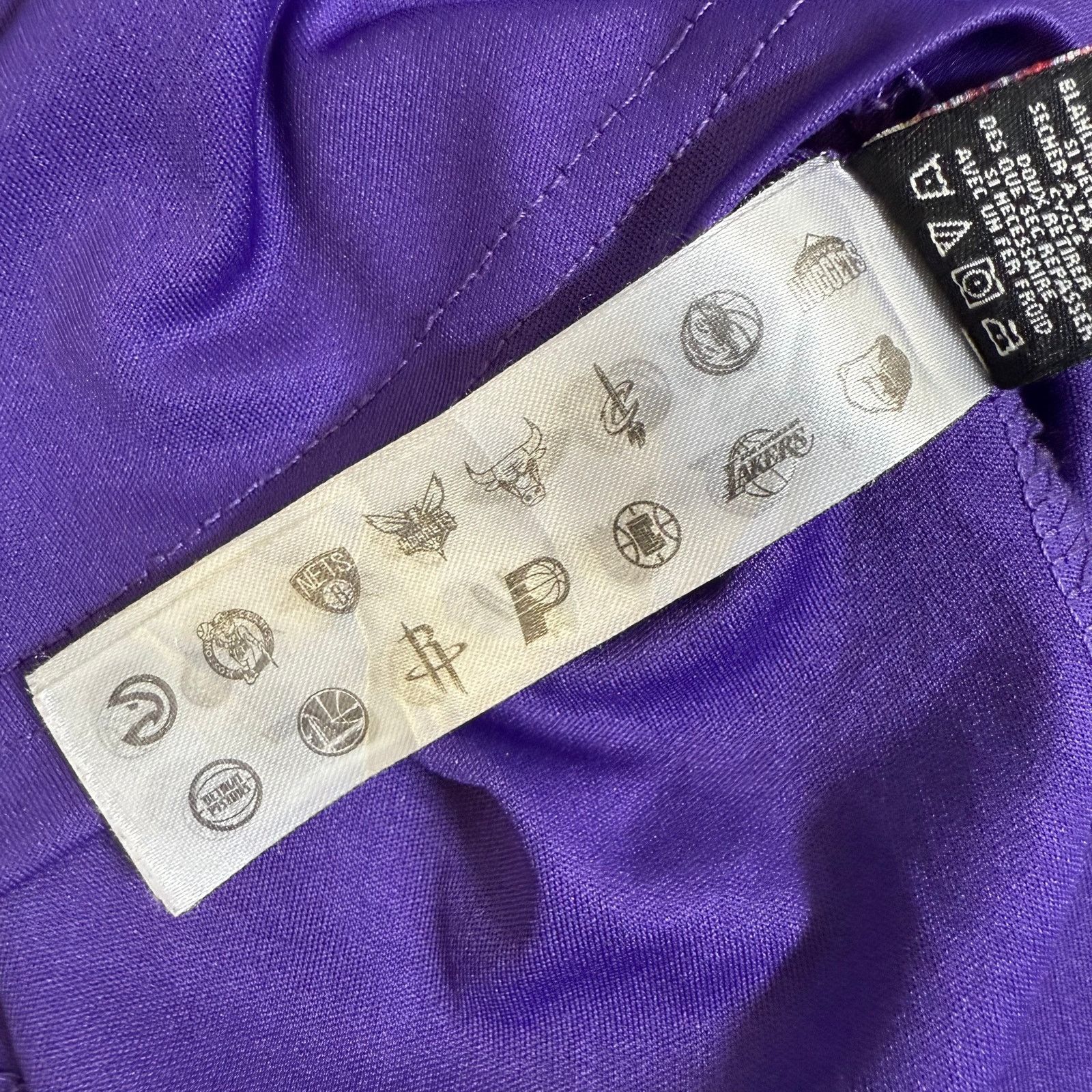 NBA LA Lakers 1/4 Zip Pullover Long Sleeve Shirt Mens M NBA Size US M / EU 48-50 / 2 - 12 Thumbnail