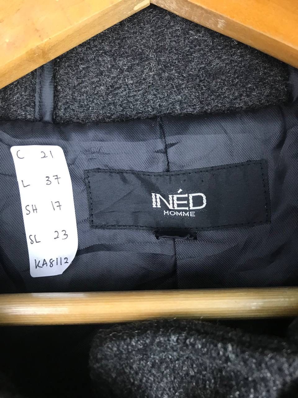 Japanese Brand × Vintage × Yohji Yamamoto Vintage Ined Yohjiyamamoto Rare Long Jacket Size US L / EU 52-54 / 3 - 7 Thumbnail