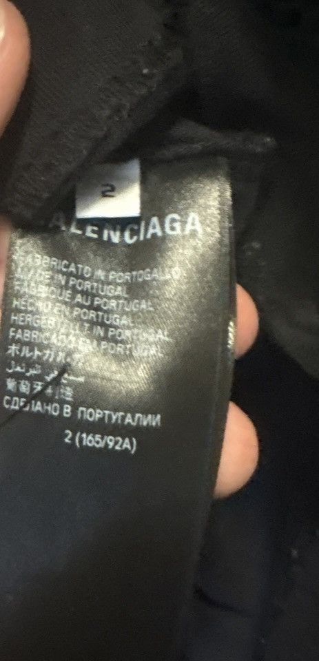 Balenciaga Balenciaga Crypto Tee 'M' Size US M / EU 48-50 / 2 - 4 Thumbnail