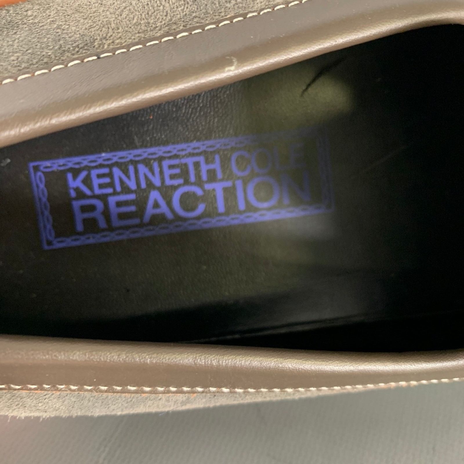 Kenneth Cole KENNETH COLE Size 10 Grey Leather Loafers Size US 10 / EU 43 - 8 Thumbnail