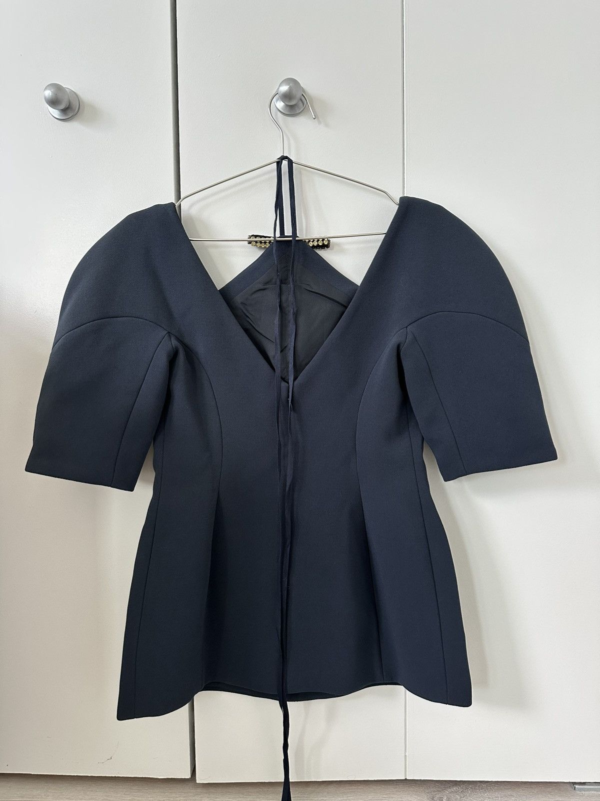 Marni Marni Crystal Bow Mini Dress Size S / US 4 / IT 40 - 2 Thumbnail