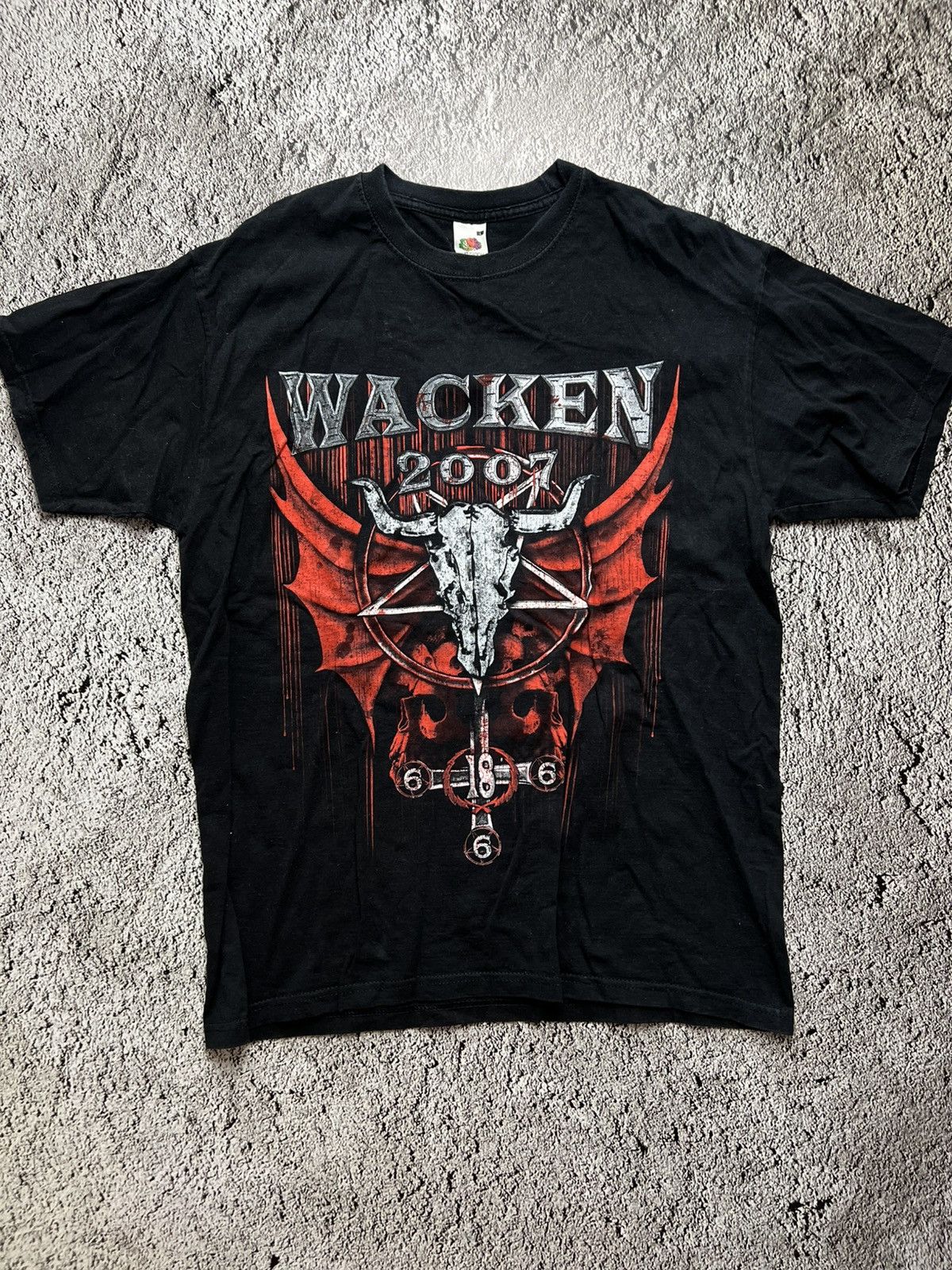 Fruit Of The Loom 2007 Waken open air black metal t shirt Size US L / EU 52-54 / 3 - 1 Thumbnail