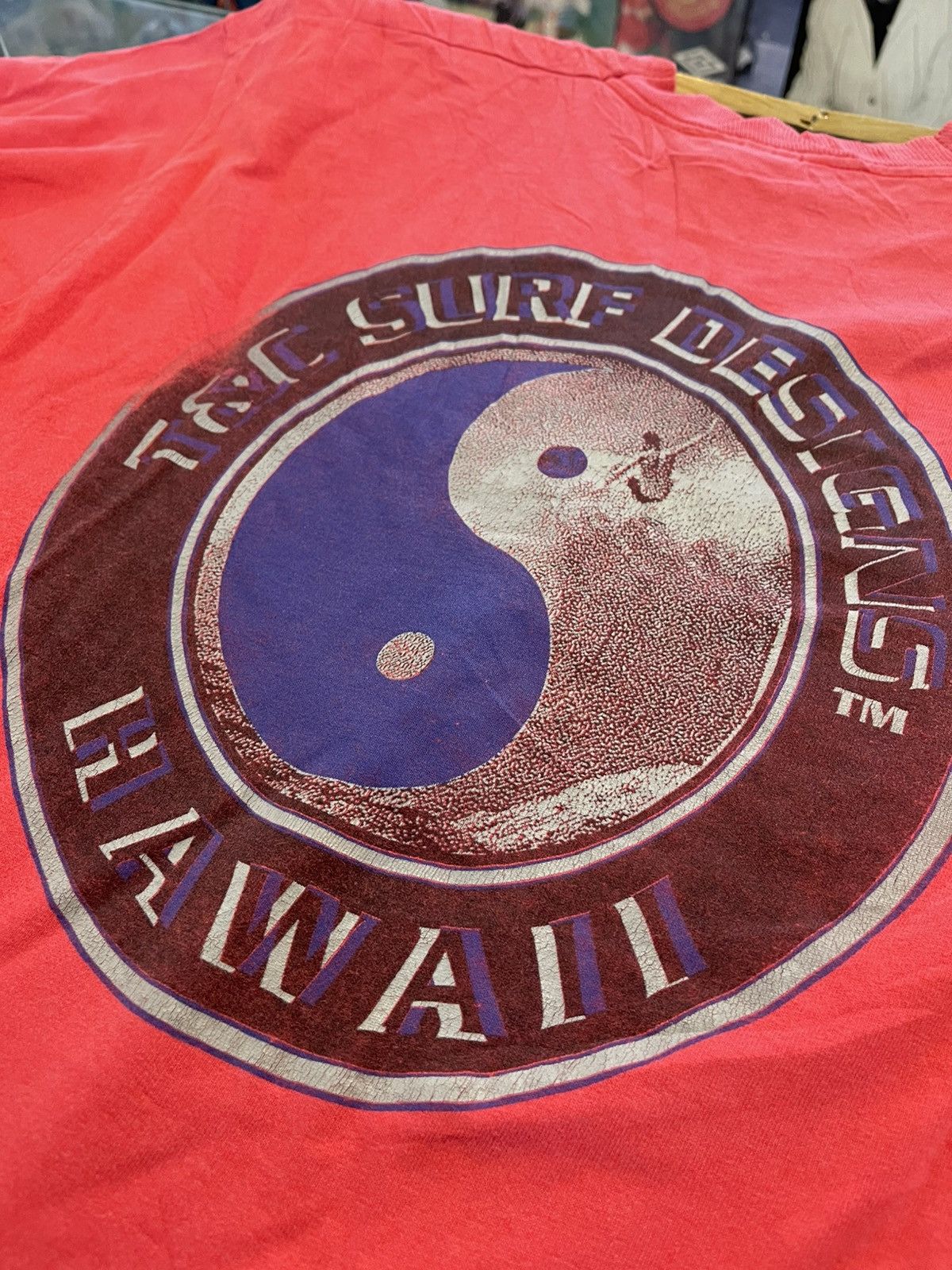 Other VINTAGE 90s T&C SURF HAWAII SINGLE STITCH Size US L / EU 52-54 / 3 - 8 Thumbnail