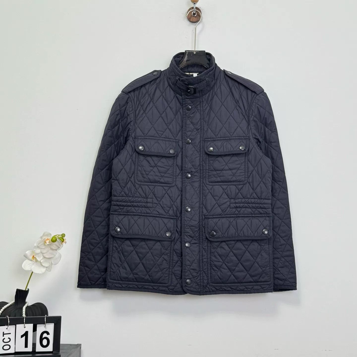 Burberry Burberry Quilted Cotton Jacket Size M Size US M / EU 48-50 / 2 - 1 Thumbnail
