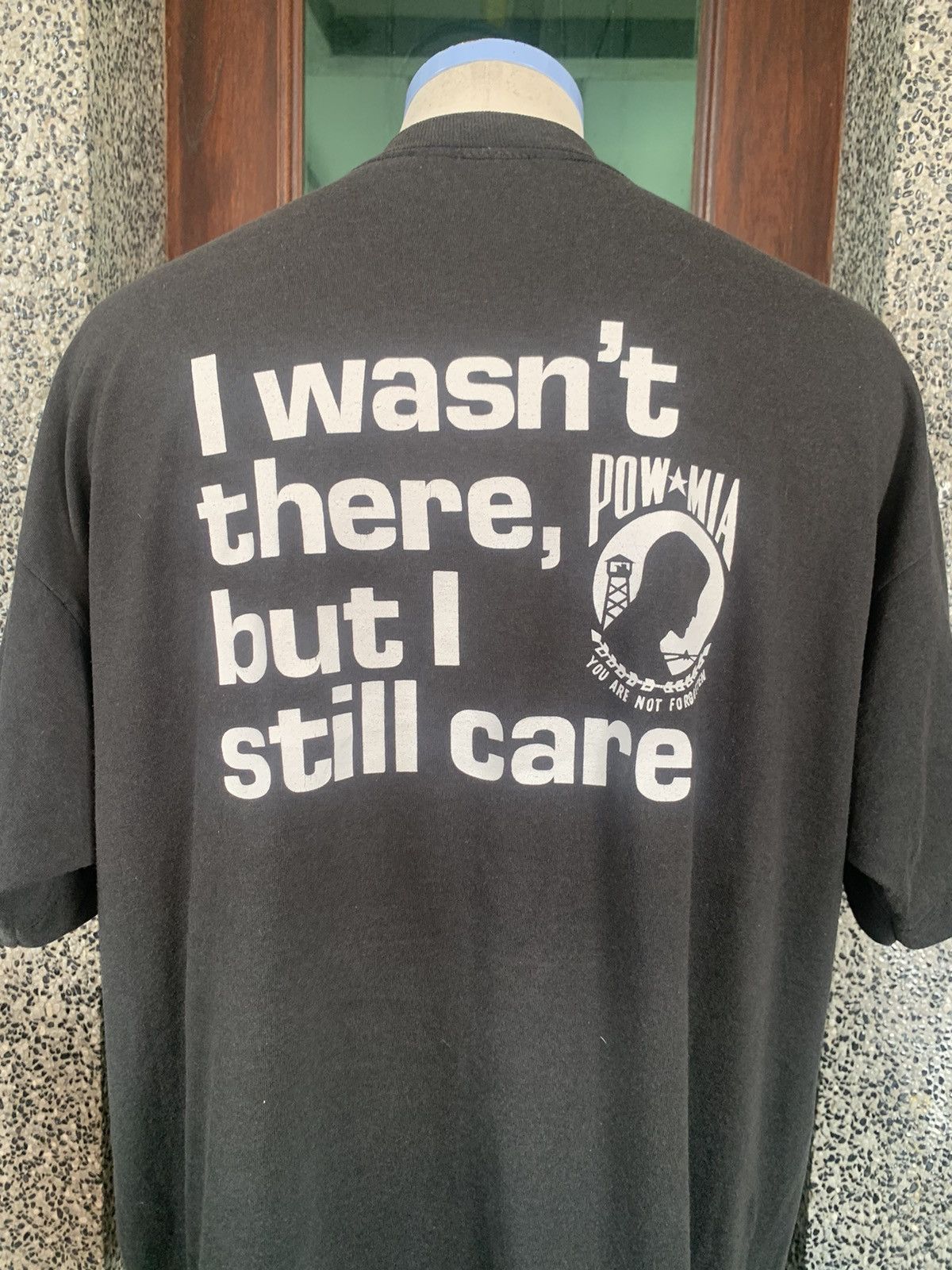Vintage Vintage 90s Pow Mia You Are Not Forgotten T shirt Size US XL / EU 56 / 4 - 6 Thumbnail