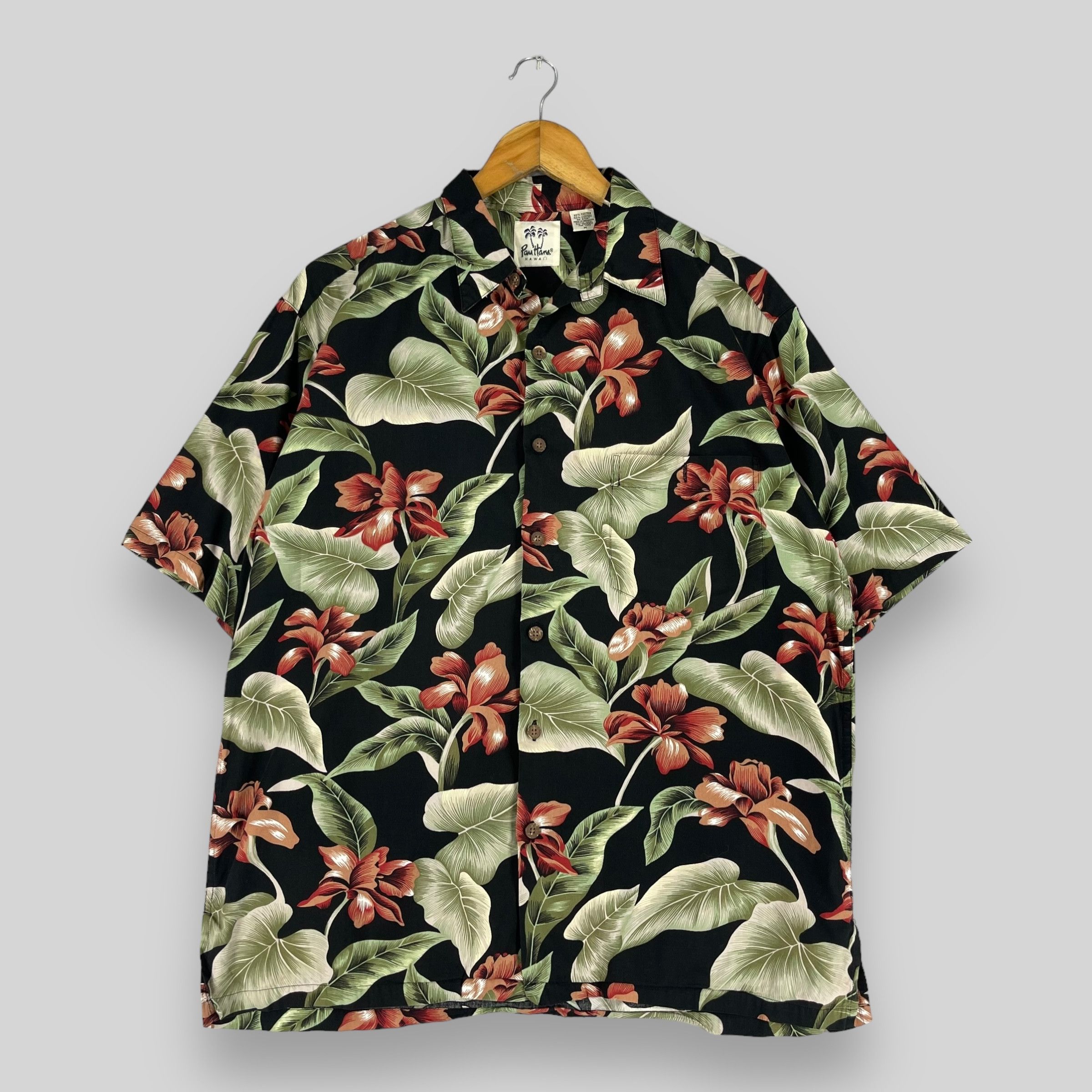 Vintage Vintage Pau Hana Hibiscus Floral Motive Hawaii Button Up Size US M / EU 48-50 / 2 - 1 Thumbnail