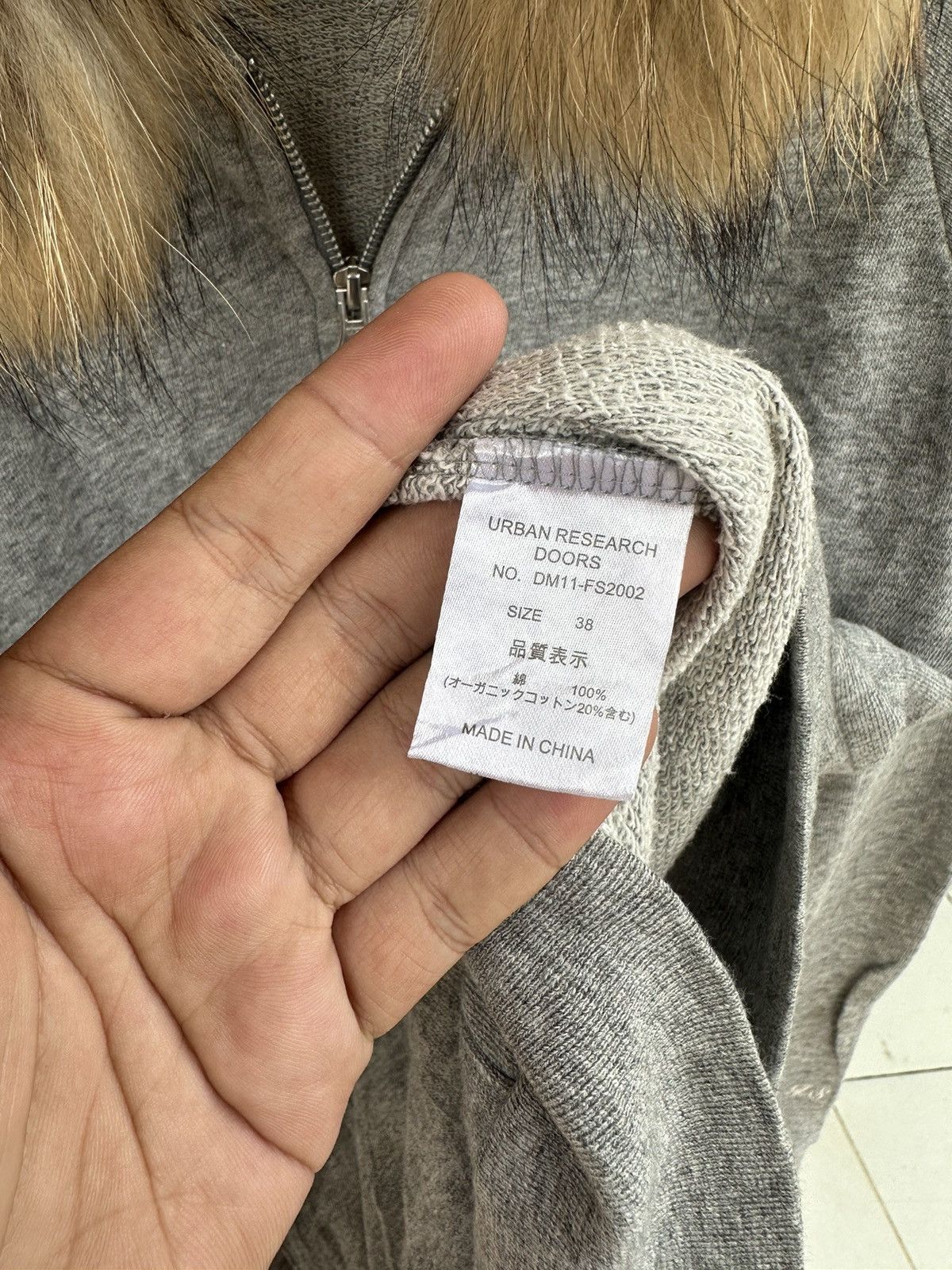 Japanese Brand Fur hoodie urban research ifsixwasnine style Size US M / EU 48-50 / 2 - 8 Thumbnail