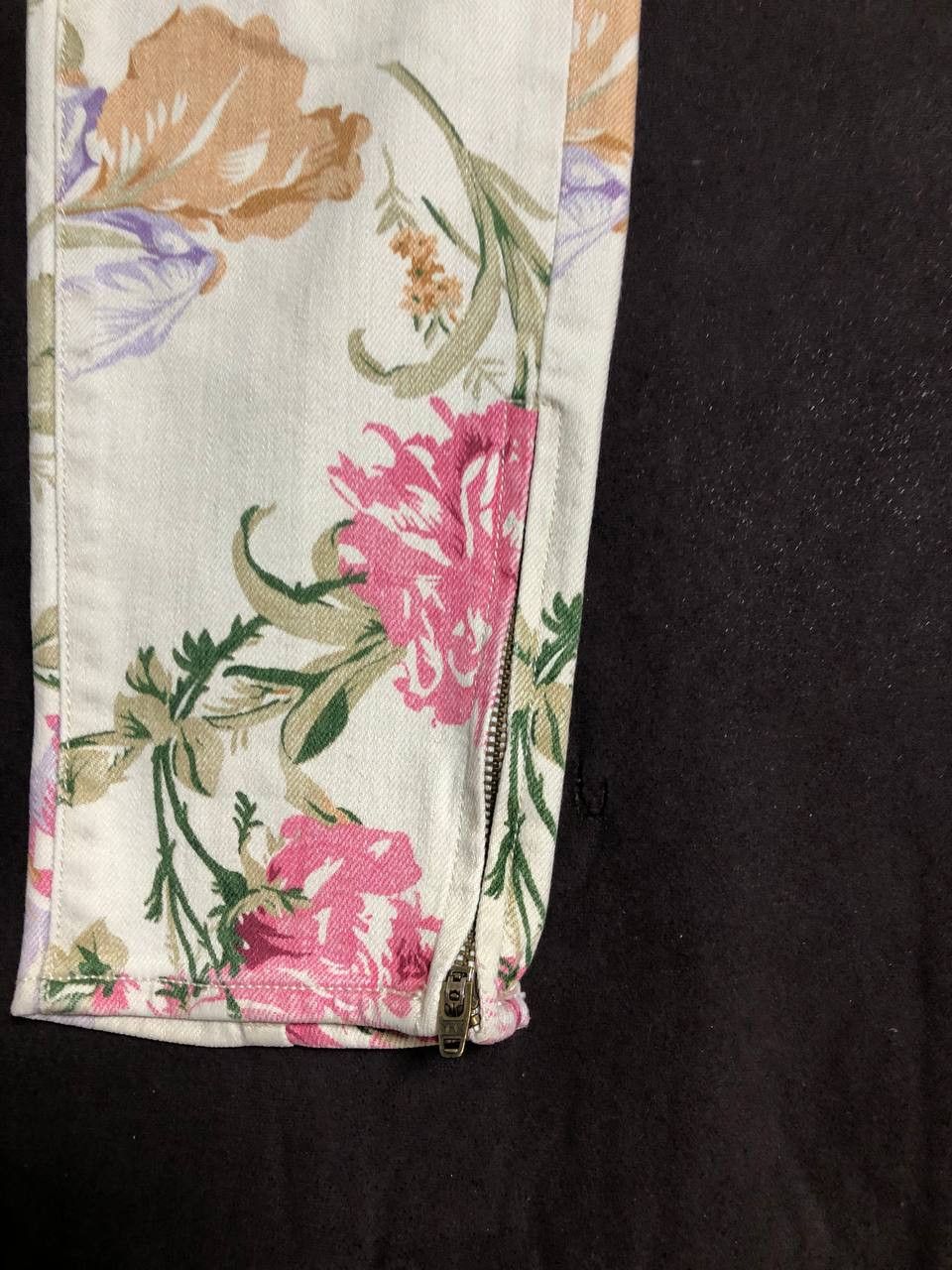 Denim & Supply Ralph Lauren Ralph Lauren Denim & Supply Skinny Jeans Floral Print Size 29" - 8 Thumbnail