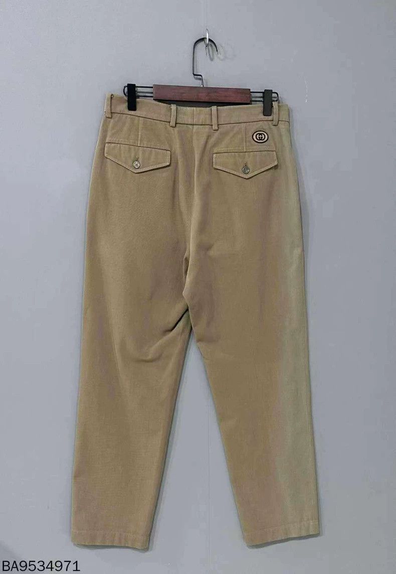 Gucci Gucci Embroidered Logo Long Pants - dmc Size US 31 - 1 Thumbnail