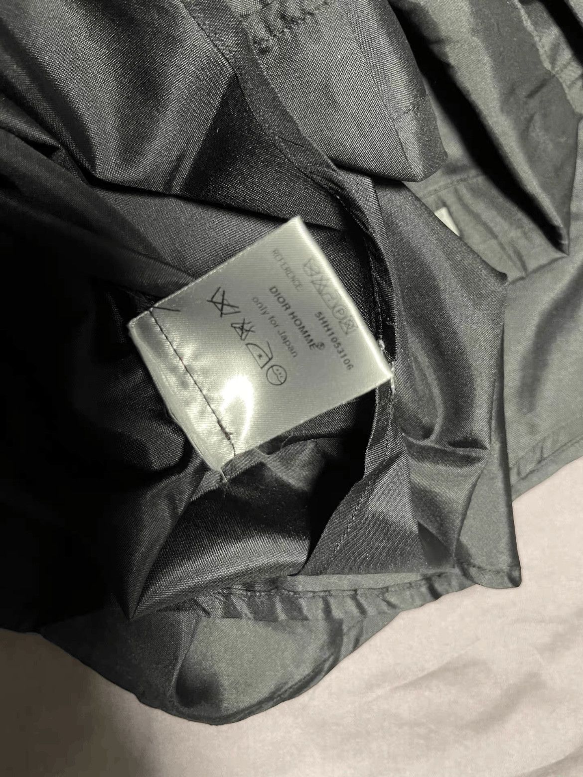Dior Dior Homme 05AW Silk Bow Tie Shirt Size US S / EU 44-46 / 1 - 5 Thumbnail