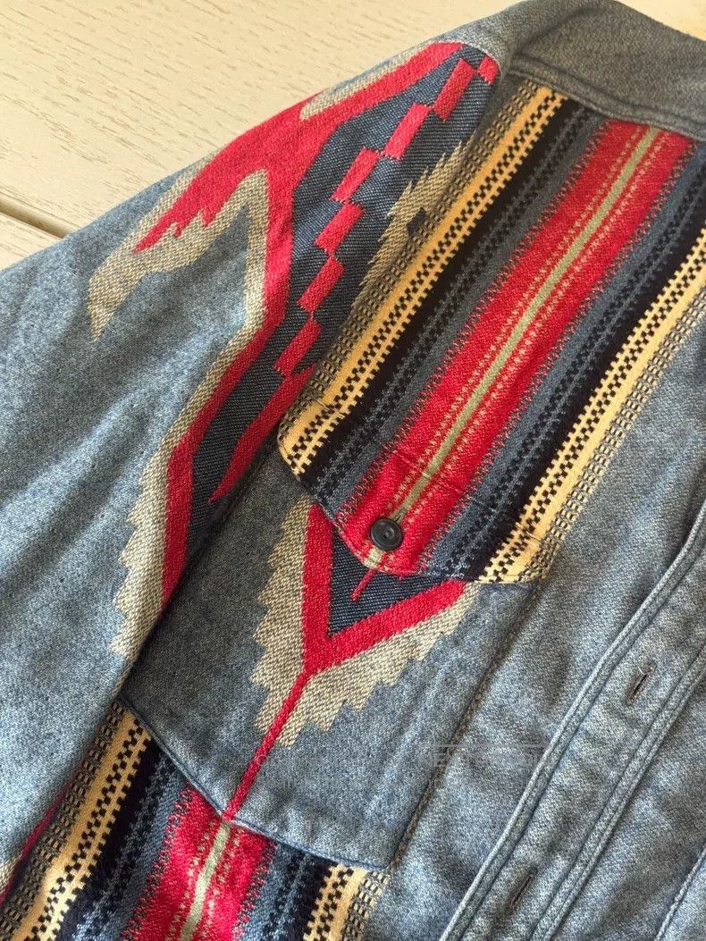 RRL Ralph Lauren RRL Ralph Lauren Southwest Shirt Size US XL / EU 56 / 4 - 7 Thumbnail
