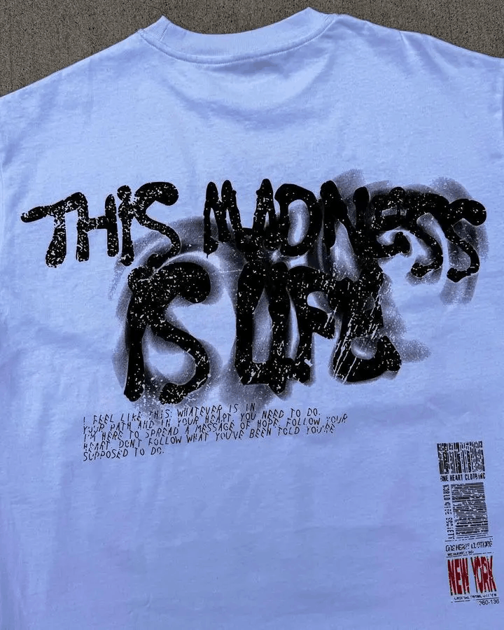 Other Messy Graphic This Madness is Life Printed Tshirt Size US M / EU 48-50 / 2 - 3 Thumbnail