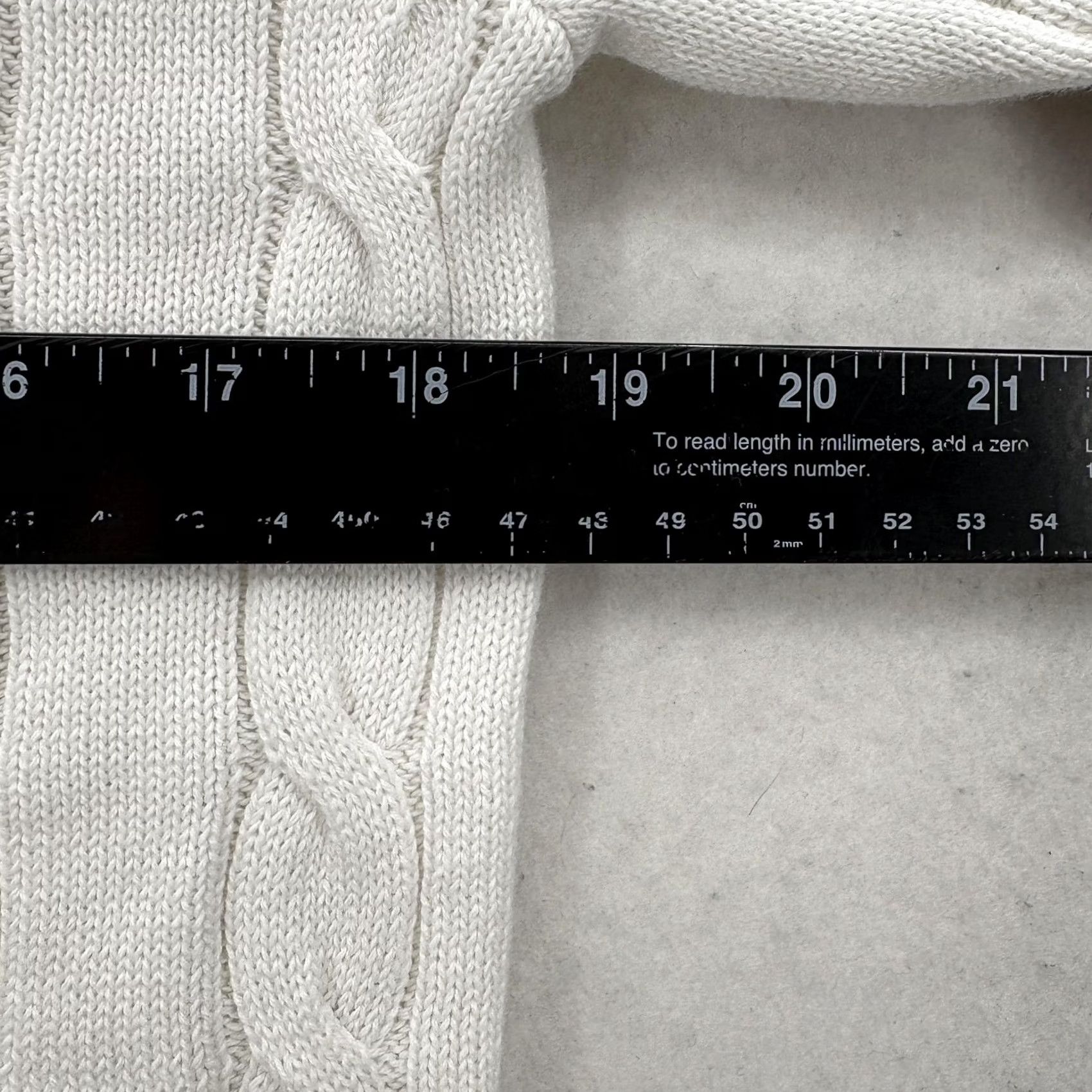 Brooks Brothers Brooks Brothers White Cotton Cable Knit Hooded Pullover Sweater Womens Small Size S / US 4 / IT 40 - 7 Thumbnail