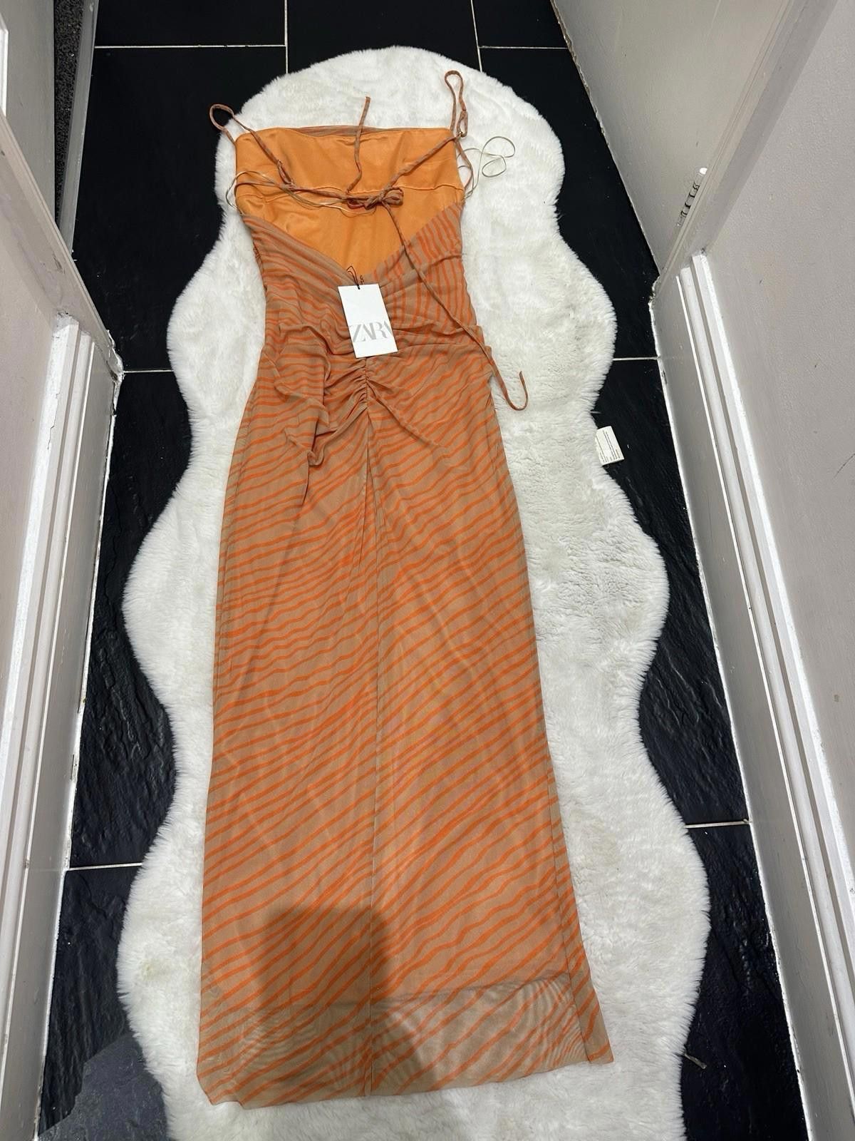 Zara ZARA Tulle Long Maxi Dress Size M / US 6-8 / IT 42-44 - 7 Thumbnail
