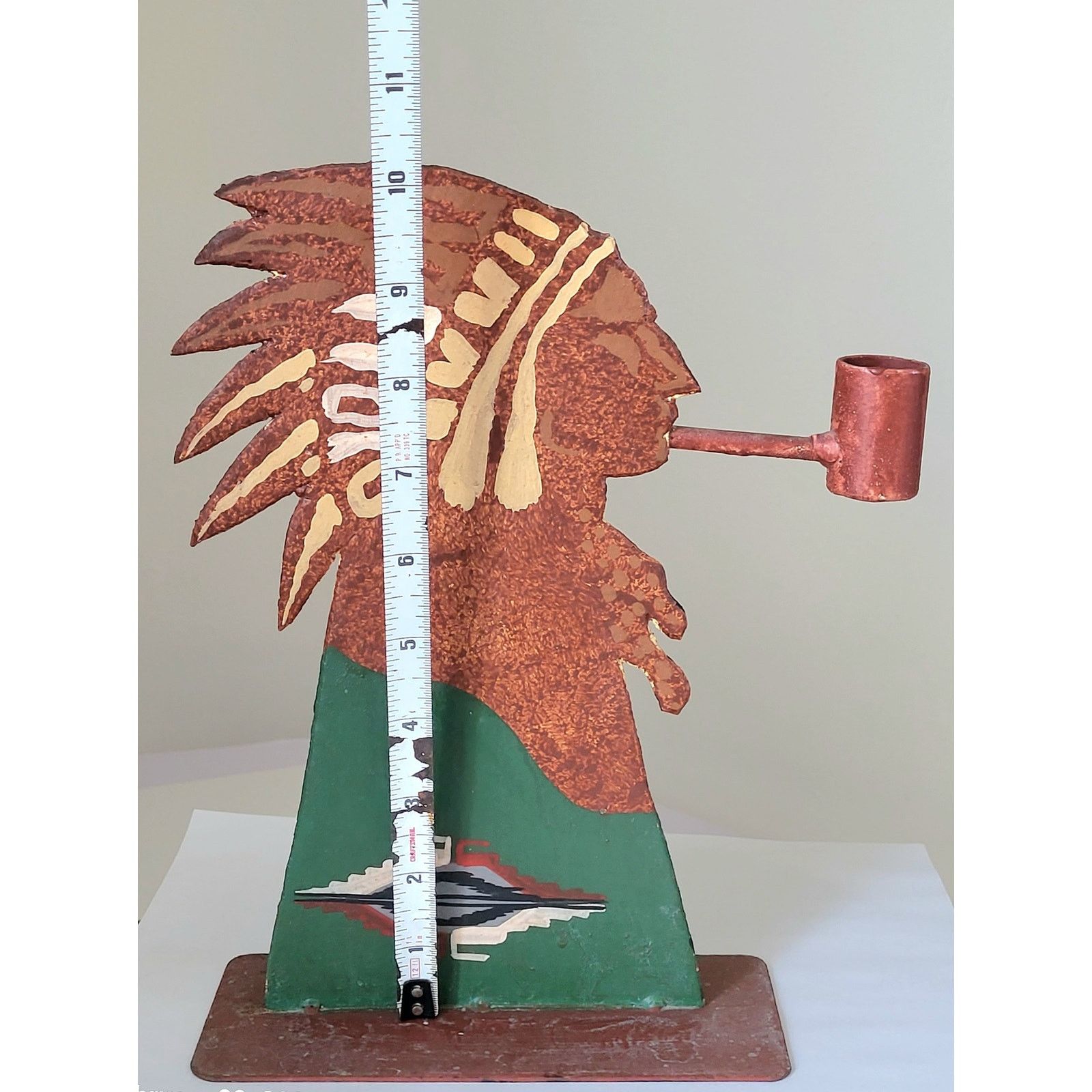 Other Native American Steel Hand Painted Farm Lake Cabin Mountain Size ONE SIZE - 6 Thumbnail