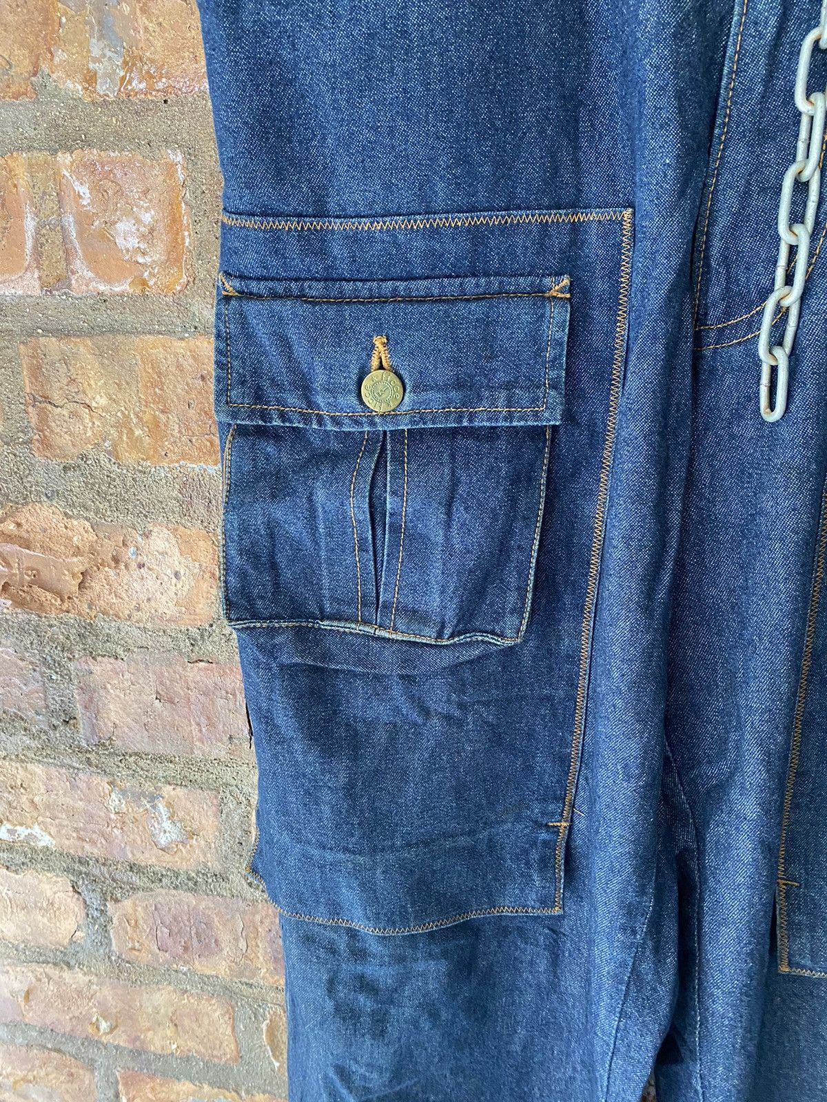 Yoshiyuki Konishi 1990s FICCE Bondage baggy multipocket pants Size US 32 / EU 48 - 14 Thumbnail