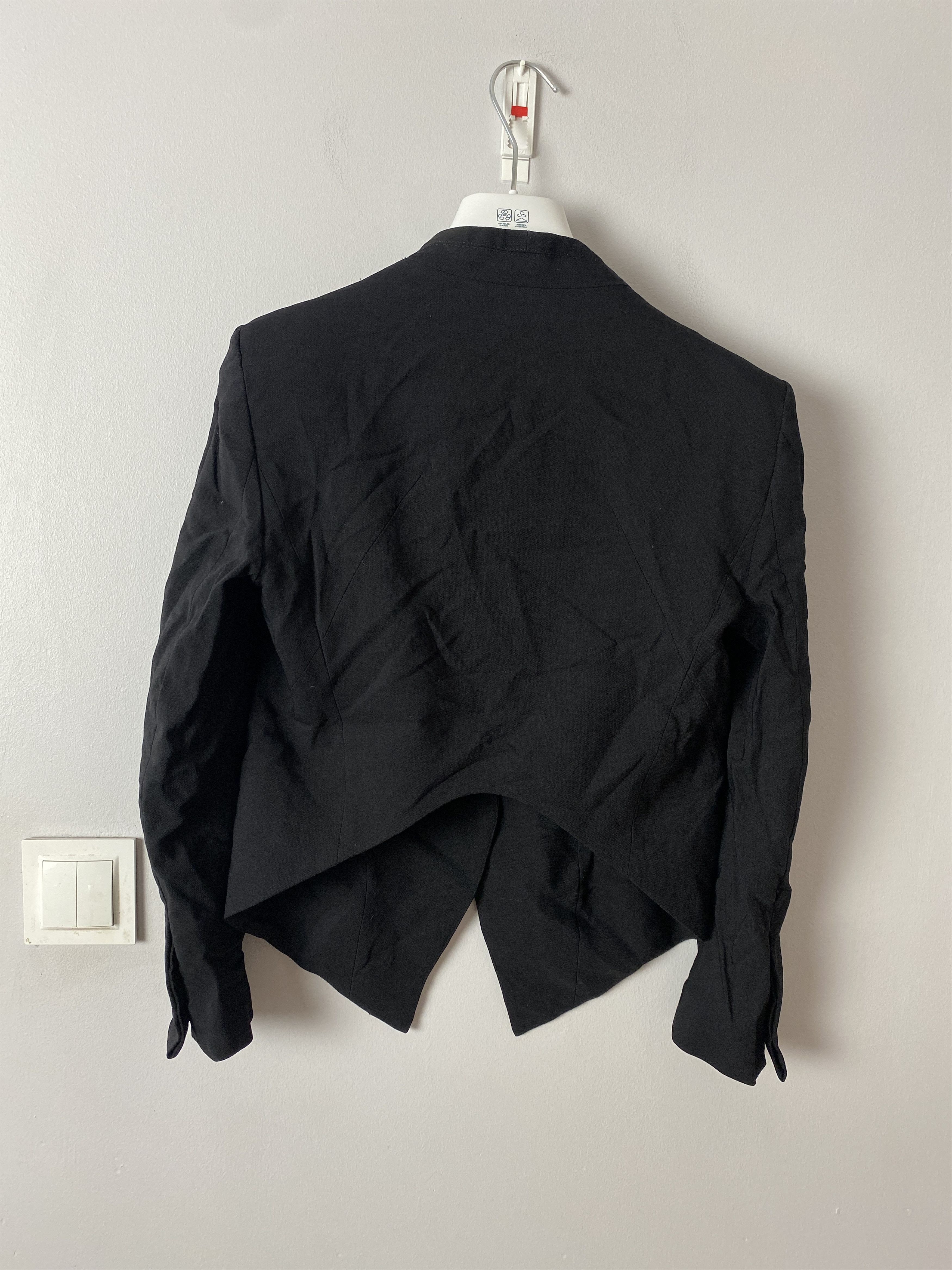 Helmut Lang Helmut Lang cropped blazer jacket wool Size XS / US 0-2 / IT 36-38 - 6 Thumbnail