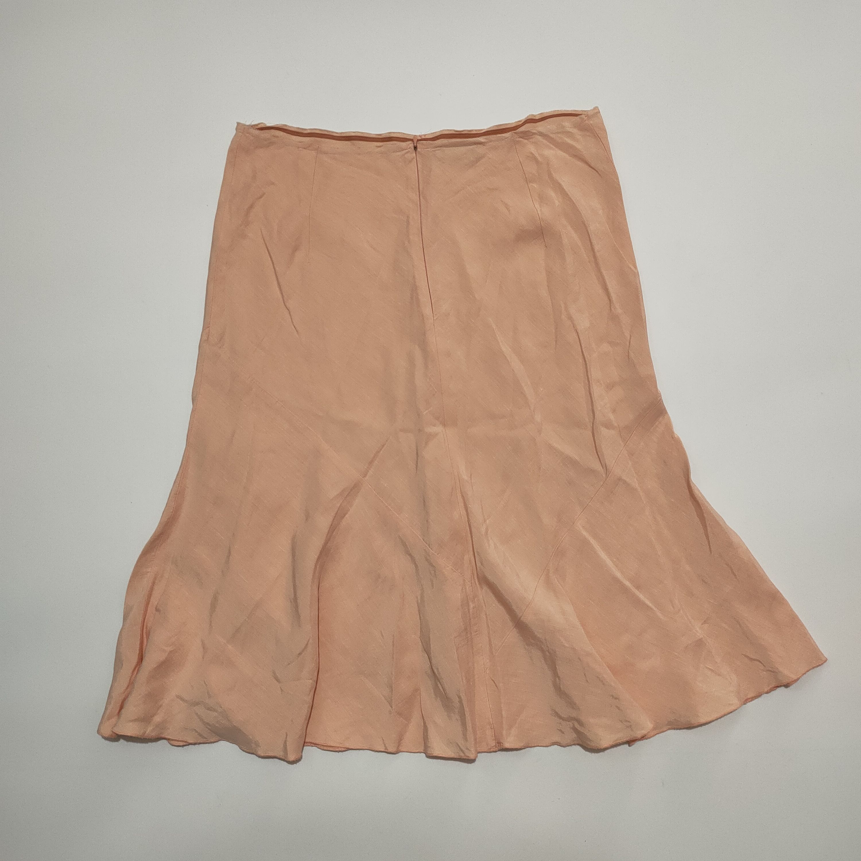 Dries Van Noten Dries Van Noten Peach Flared Skirt Size 32" / US 10 / IT 46 - 7 Thumbnail