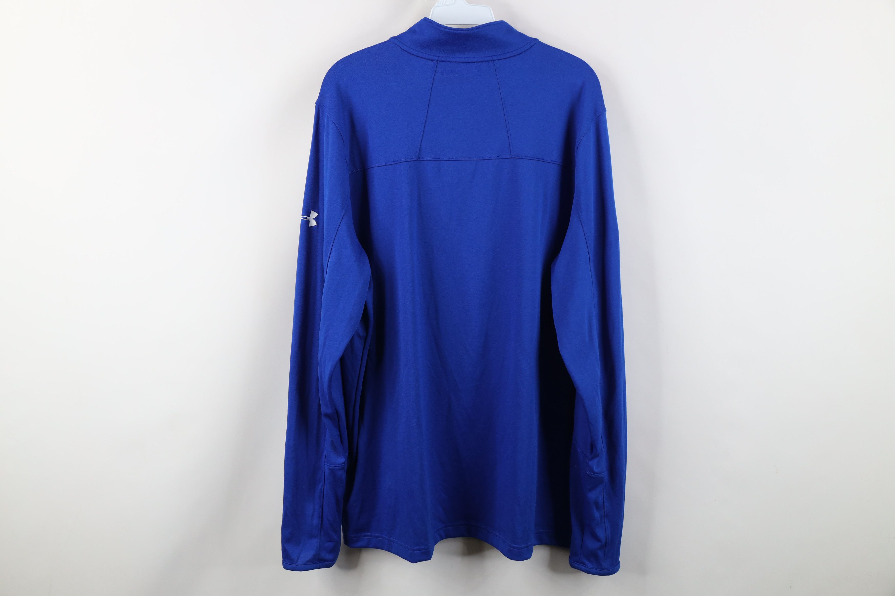 Under Armour New Under Armour Half Zip Pullover Jacket Top Royal Blue Size US XL / EU 56 / 4 - 11 Thumbnail