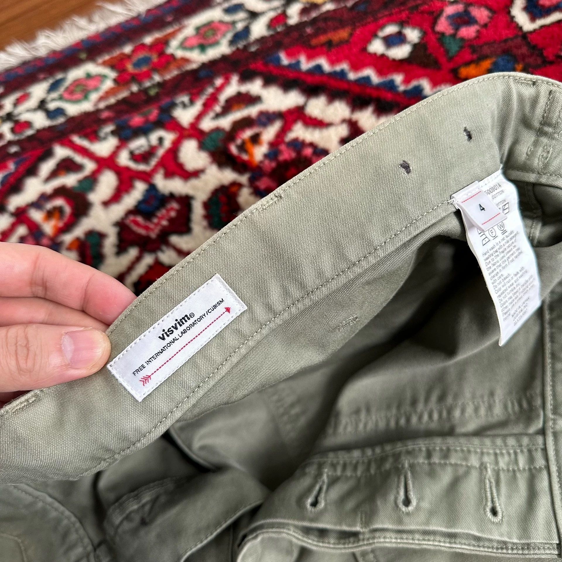 Visvim VISVIM 22SS ALDA Army Pants 4 (9/10) Size US 36 / EU 52 - 8 Thumbnail