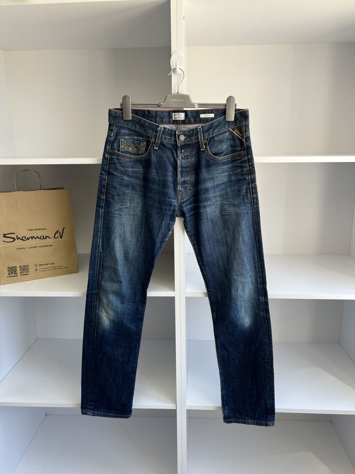 Vintage Vintage Replay Archival Denim jeans Size US 33 - 3 Thumbnail