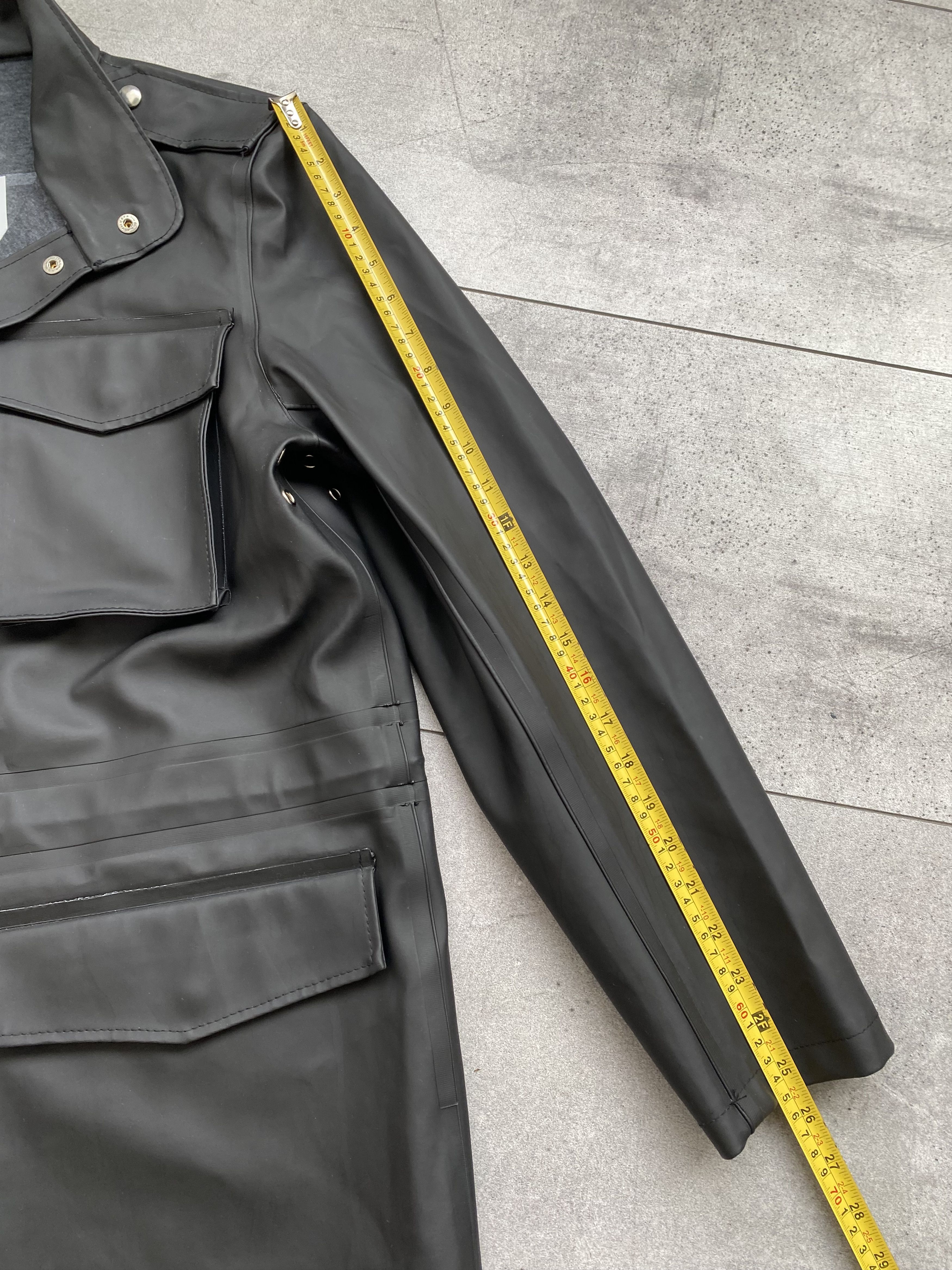 Stutterheim STUTTERHEIM Stockholm M-65 Rain Coat Black Size US M / EU 48-50 / 2 - 12 Thumbnail
