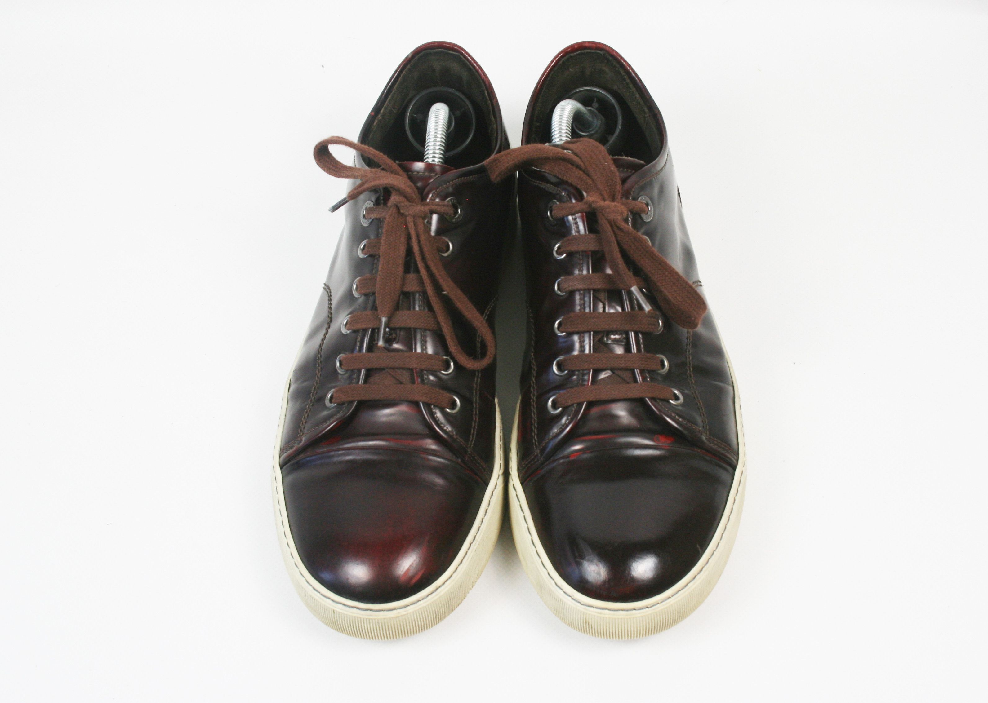 Lanvin DDB1 Patent Leather Low Sneakers 8 Size Size US 8 / EU 41 - 5 Thumbnail