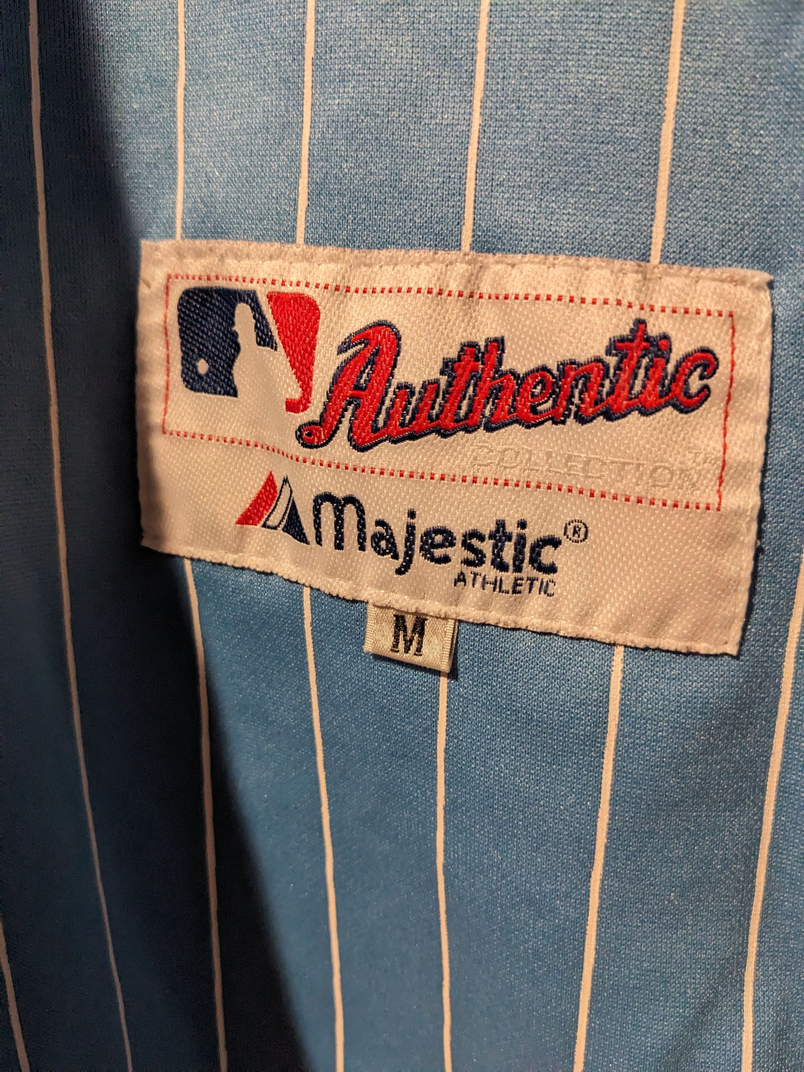 MLB Vintage Chicago Cubs Baez Majestic Athletic Baseball Jersey Size US M / EU 48-50 / 2 - 4 Thumbnail