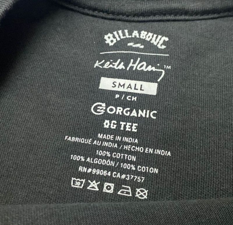 Keith Haring Vintage Billabong x Keith Haring Streetwear Tshirt Size US S / EU 44-46 / 1 - 7 Thumbnail