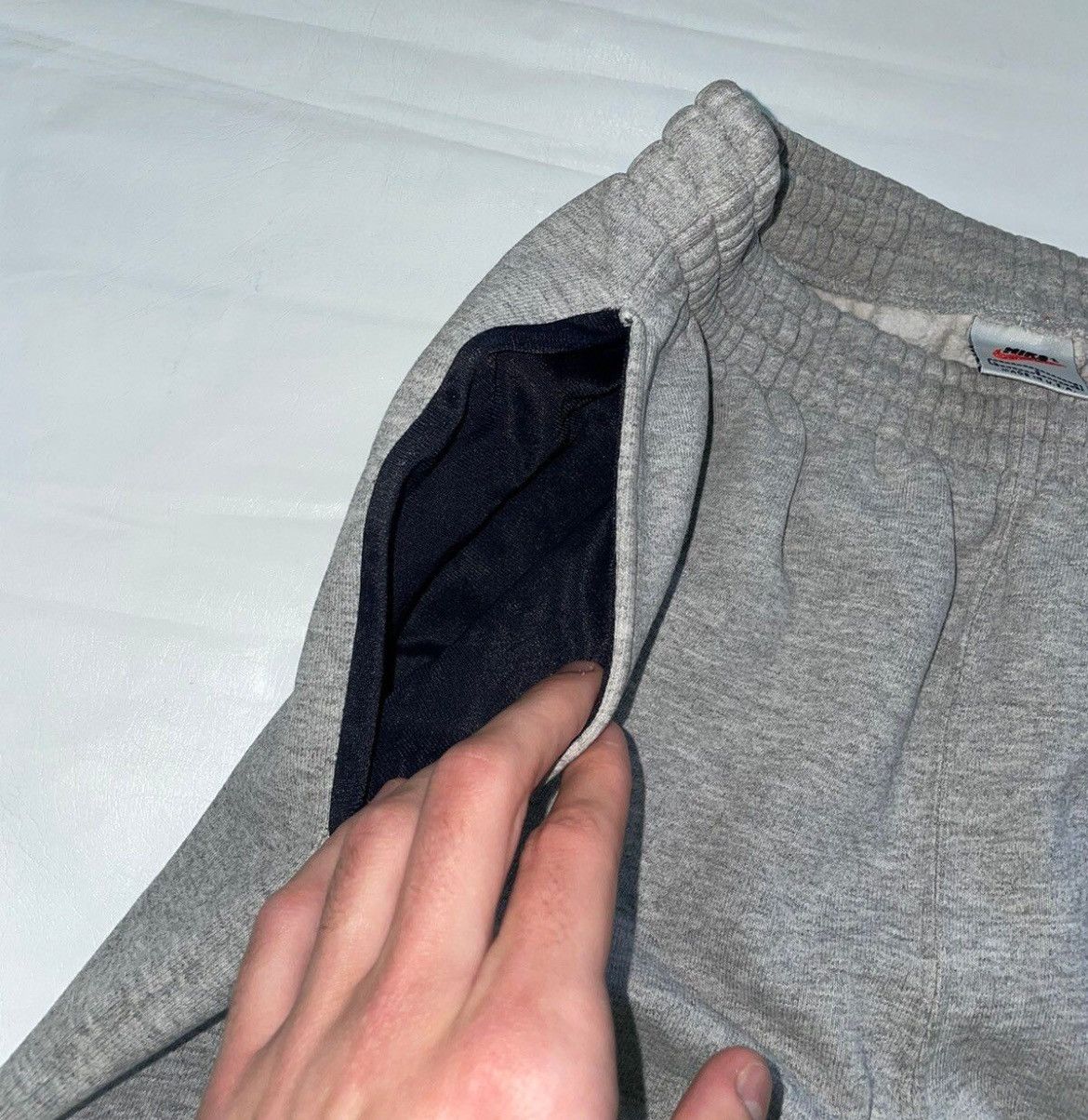 Nike × Vintage Nike vintage made in USA sweatpants Size US 34 / EU 50 - 8 Thumbnail