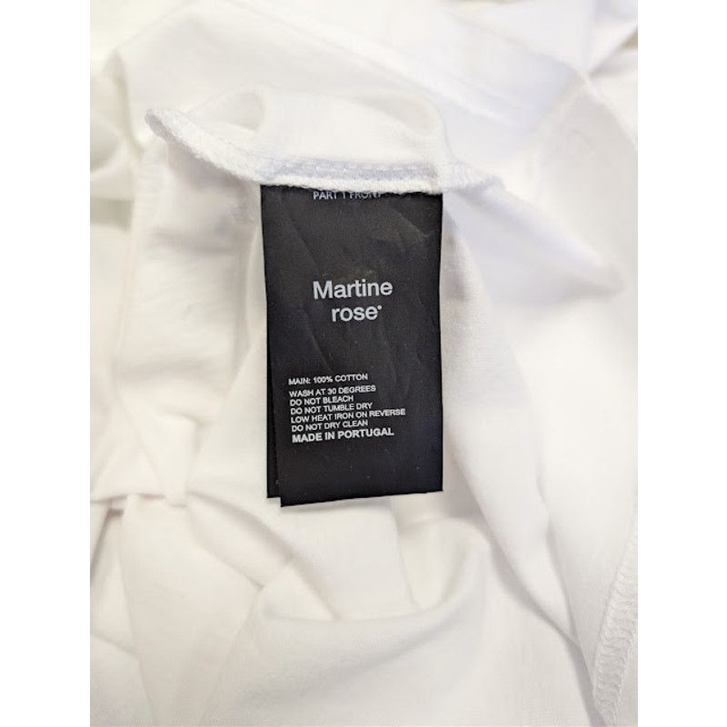 Martine Rose o1rshd1 Graphic Print Cotton S / S Oversized T-shirt White Size US S / EU 44-46 / 1 - 17 Thumbnail
