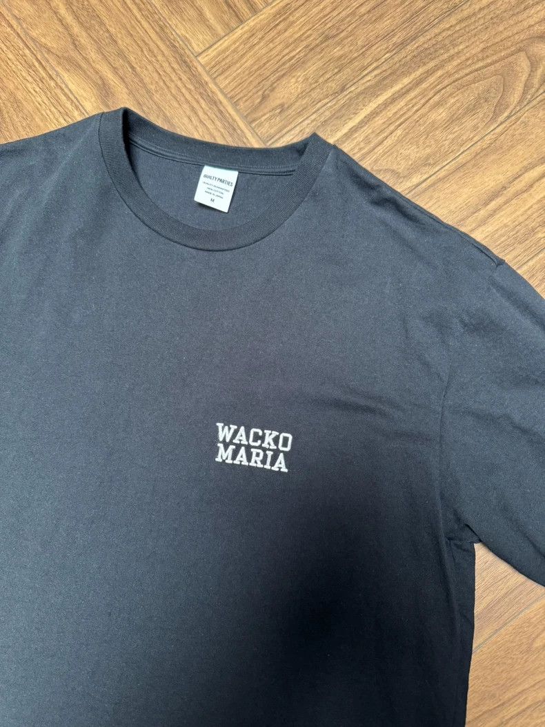 Wacko Maria Wacko Maria Short Sleeve T-Shirt Black Japanese Made Size US M / EU 48-50 / 2 - 2 Thumbnail