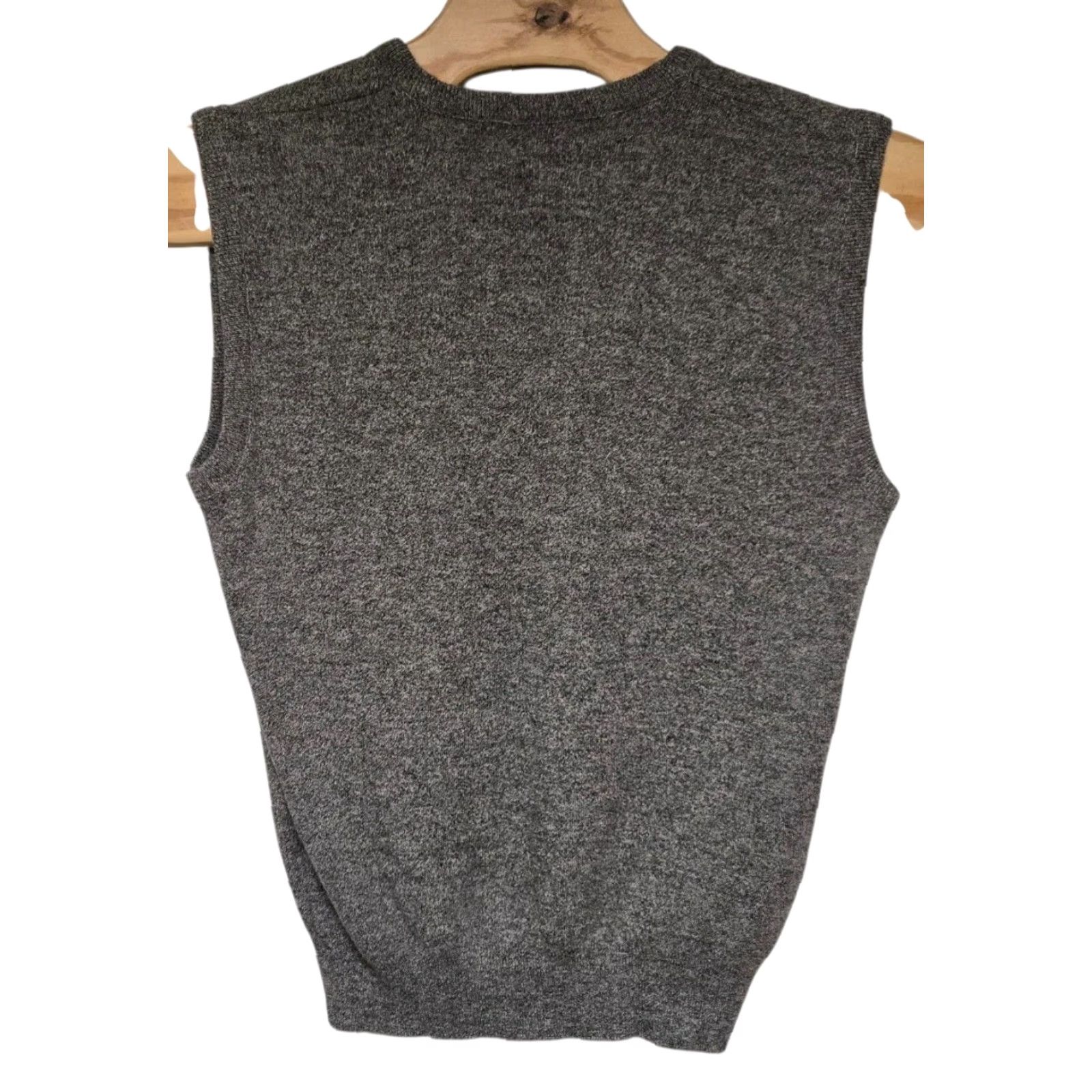 Jantzen VINTAGE Jantzen Gray Sweater Vest V Neck VTG Grandpa 90s Men XL READ Size US XL / EU 56 / 4 - 7 Thumbnail