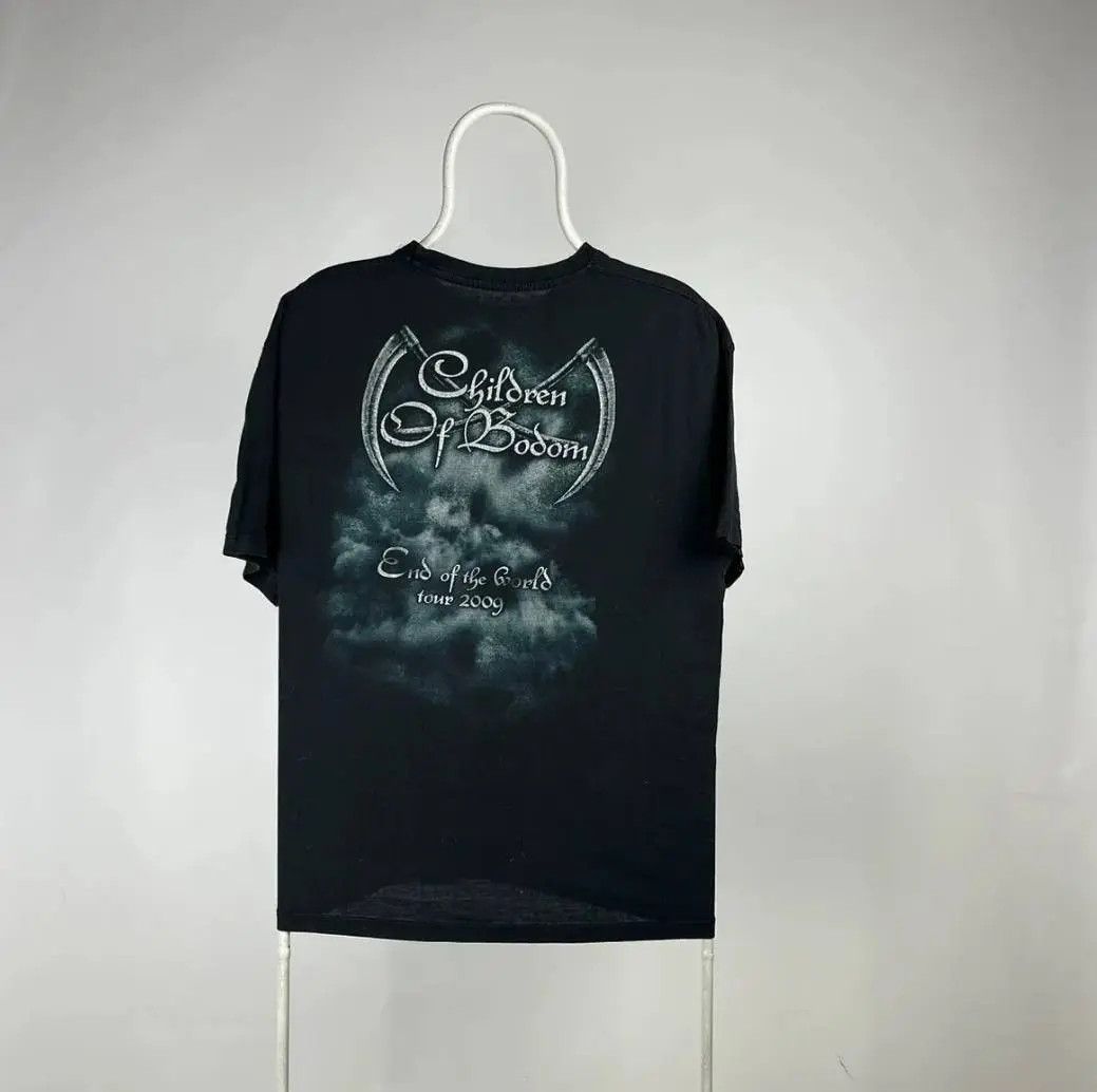Band Tees Mens Vintage Children of Bodom All Over Print T-shirt 90s Size US L / EU 52-54 / 3 - 2 Thumbnail