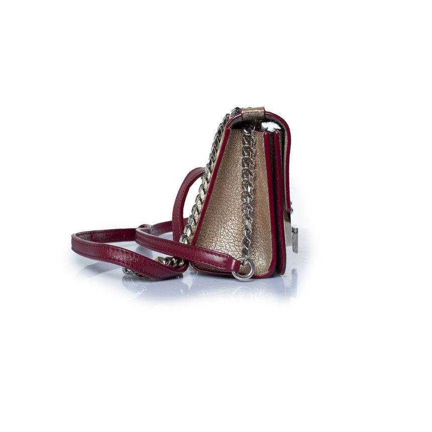 Jimmy Choo Jimmy Choo, Rebel crossbody rose leather bag Size ONE SIZE - 6 Thumbnail