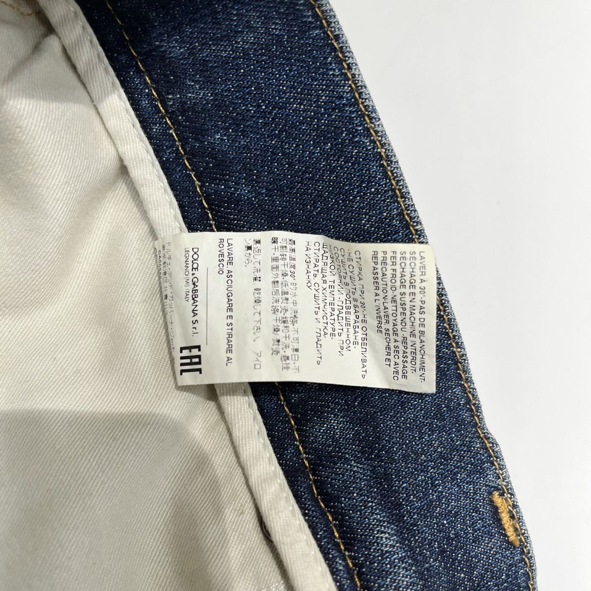 Dolce & Gabbana Dolce & Gabbana Denim Jeans Blue Size US 30 / EU 46 - 7 Thumbnail